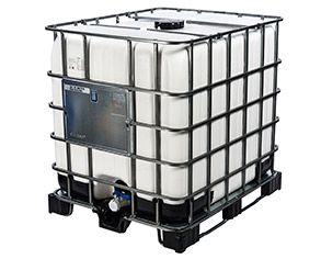 IBC container witte blaas